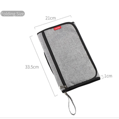 tapis à langer nomade - Mamanplusbebe