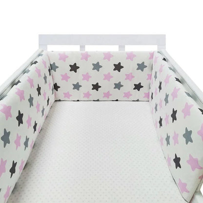 tour de lit bébé cocooning étoilé - Mamanplusbebe