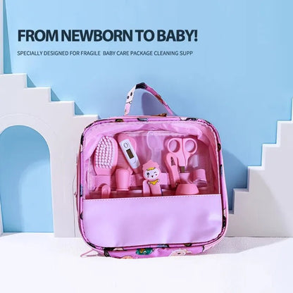 trousse de toilette bébé - 12 pièces - Mamanplusbebe