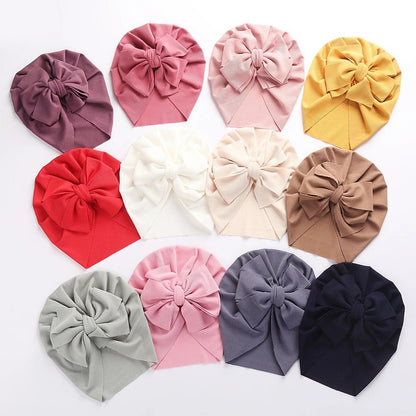 turban bebe fille - gros noeud - Mamanplusbebe
